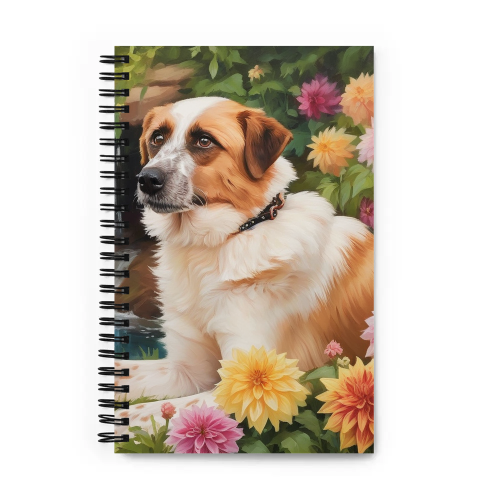 PugMug Custom Hazim Spiral Notebook