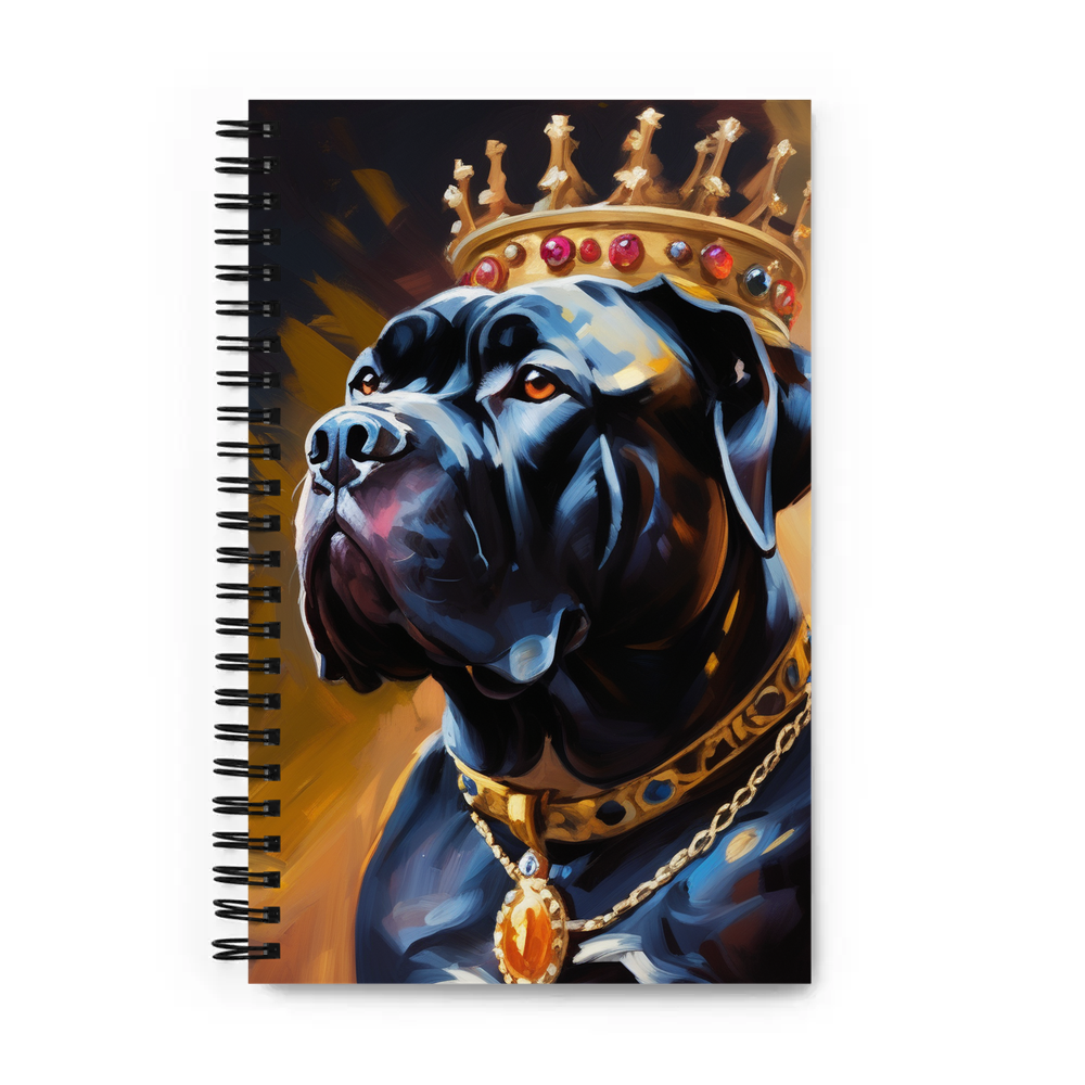PugMug Custom Cane Corso Spiral Notebook