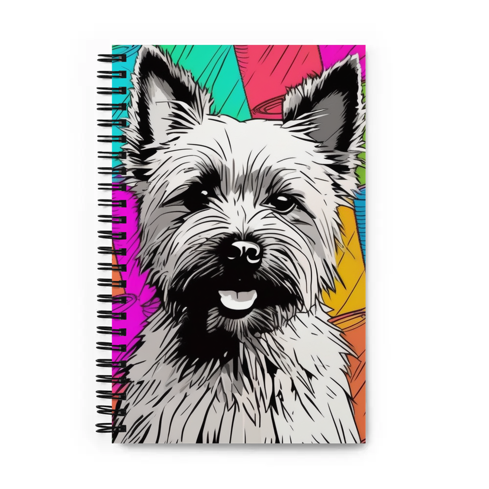 PugMug Custom Cairn Terrier Spiral Notebook
