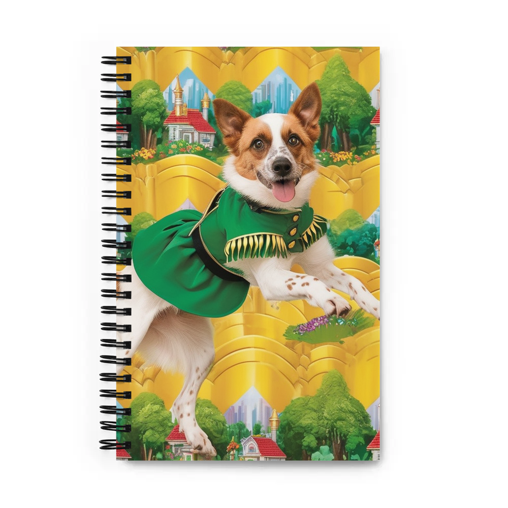 PugMug Custom Hazim Spiral Notebook
