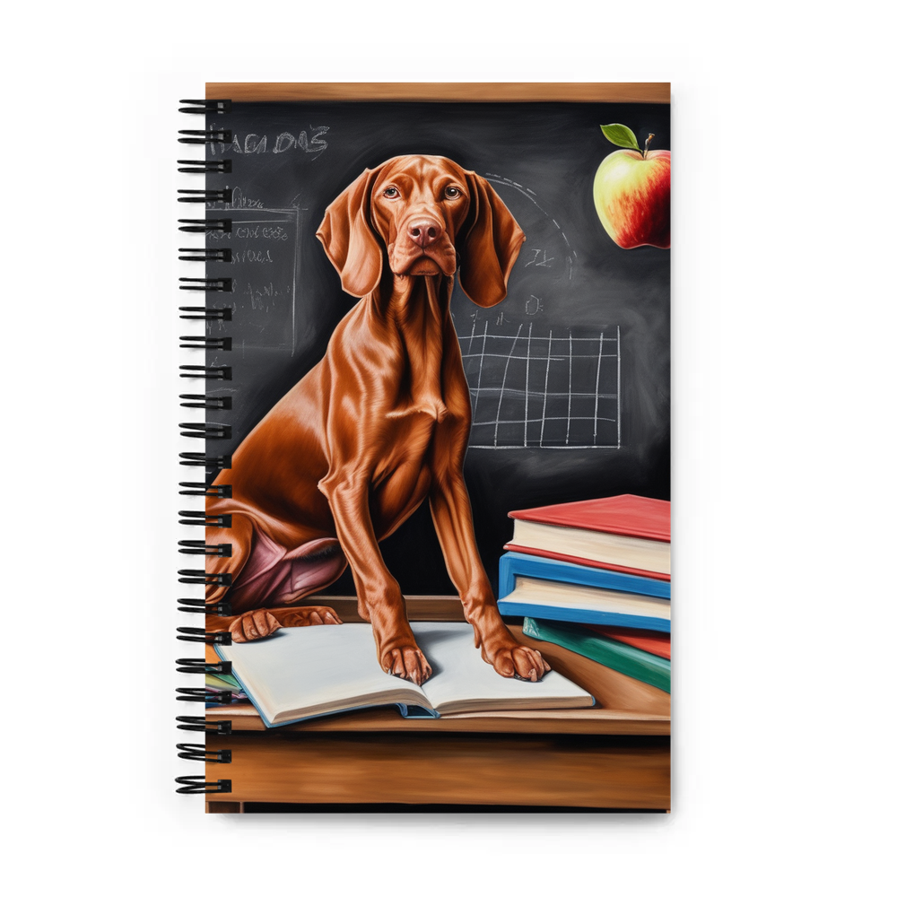 PugMug Custom Vizsla Spiral Notebook