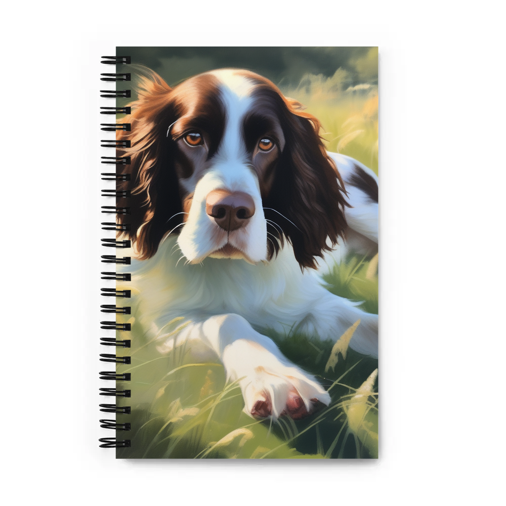 PugMug Custom English Springer Spaniel Spiral Notebook