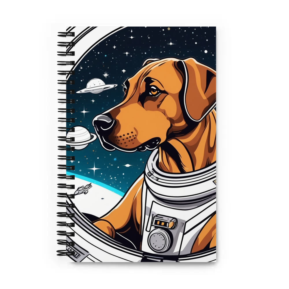 PugMug Custom Rhodesian Ridgeback Spiral Notebook