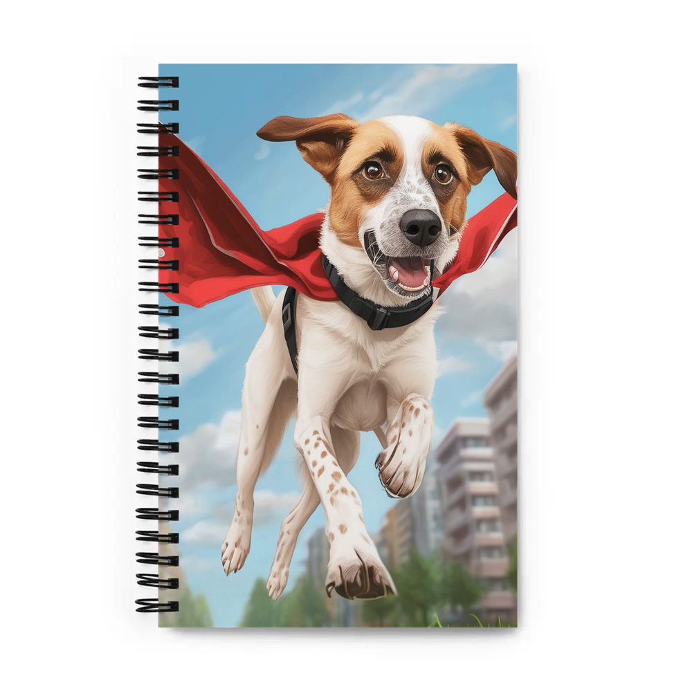 PugMug Custom Hazim Spiral Notebook