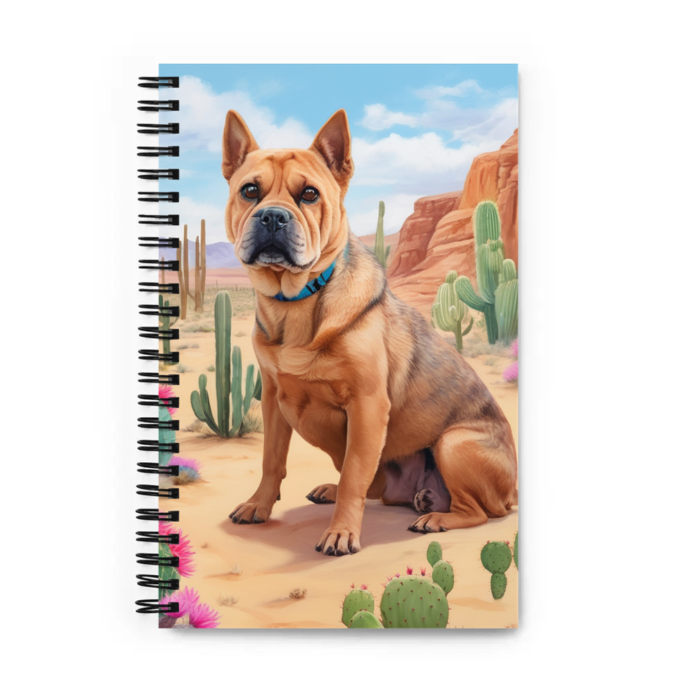 PugMug Custom Halina Spiral Notebook