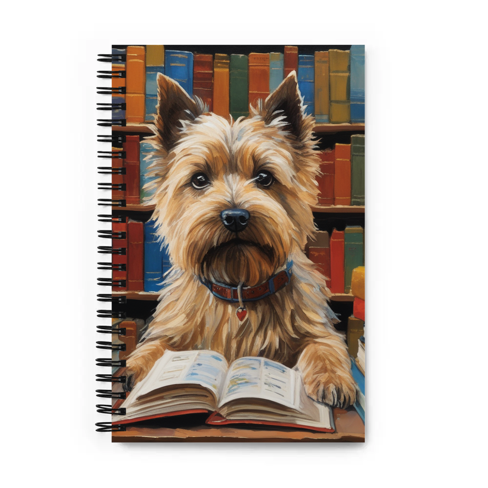 PugMug Custom Cairn Terrier Spiral Notebook