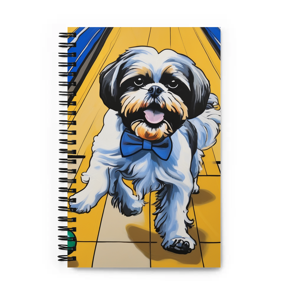 PugMug Custom Shih Tzu Spiral Notebook