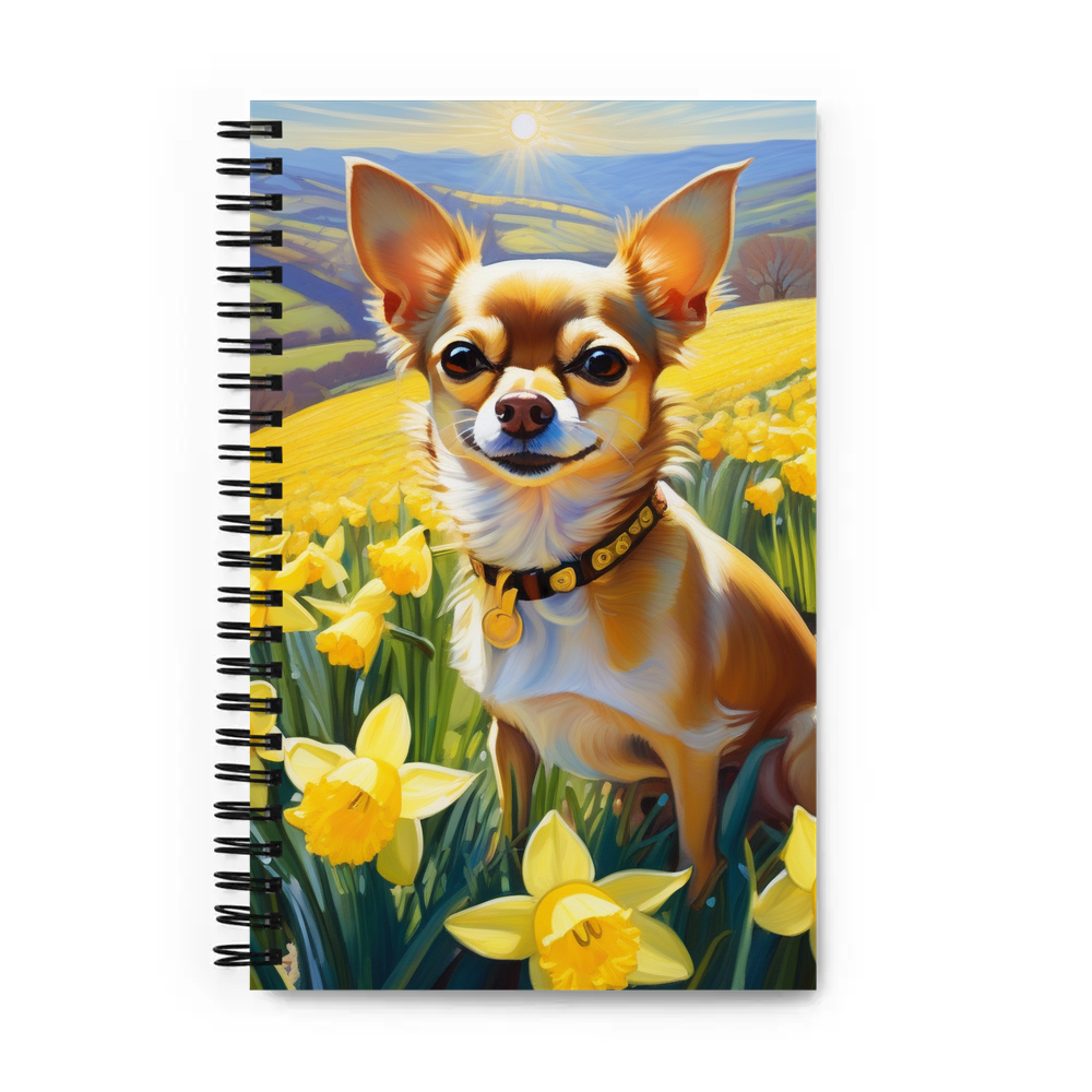 PugMug Custom Chihuahua Spiral Notebook