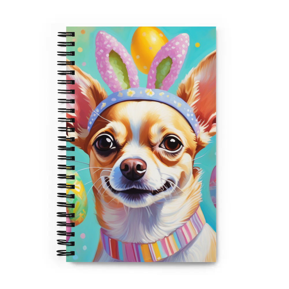 PugMug Custom Chihuahua Spiral Notebook