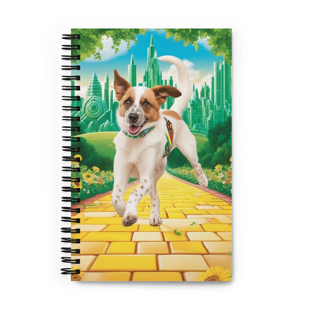PugMug Custom Hazim Spiral Notebook