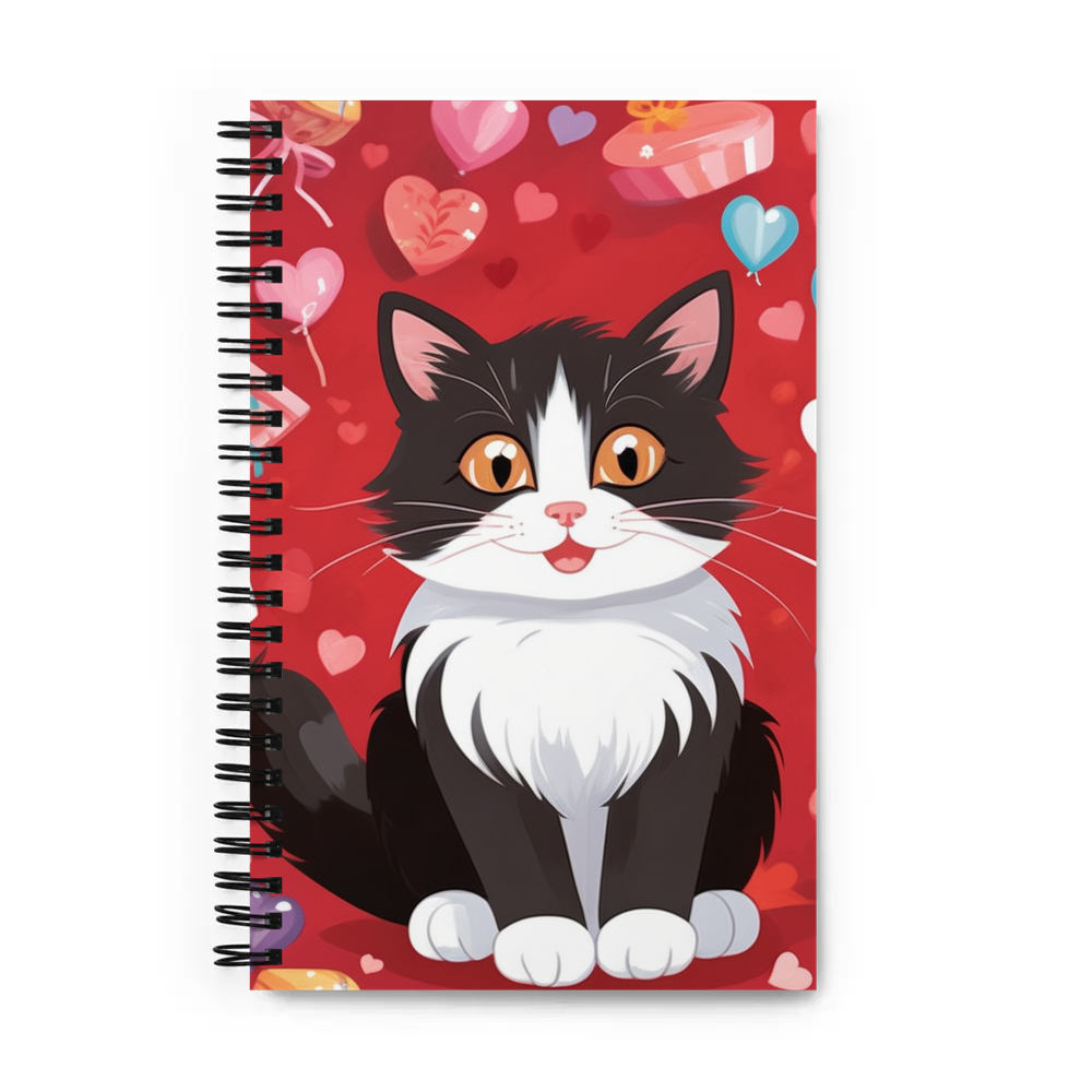 PugMug Custom Peerie Spiral Notebook