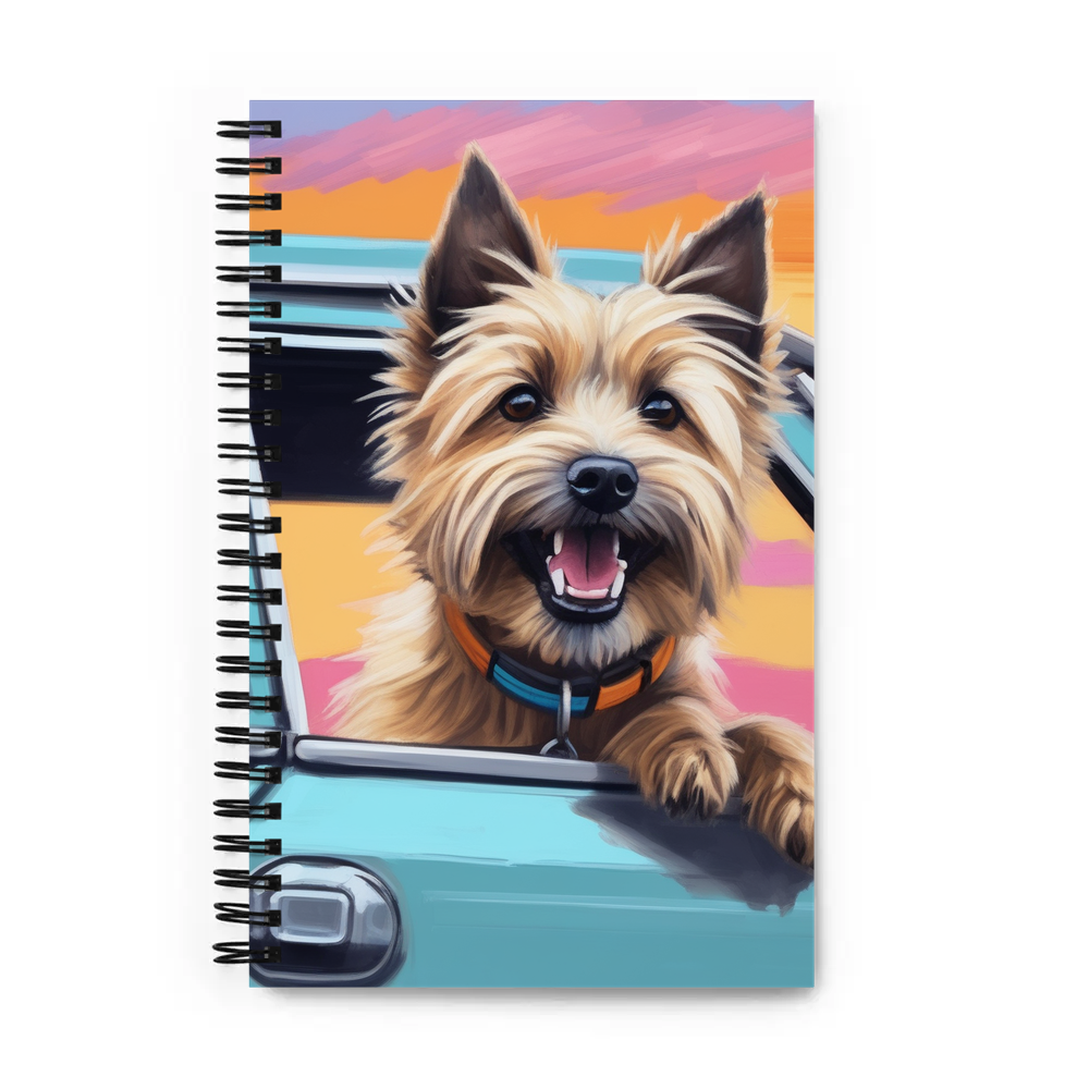 PugMug Custom Cairn Terrier Spiral Notebook