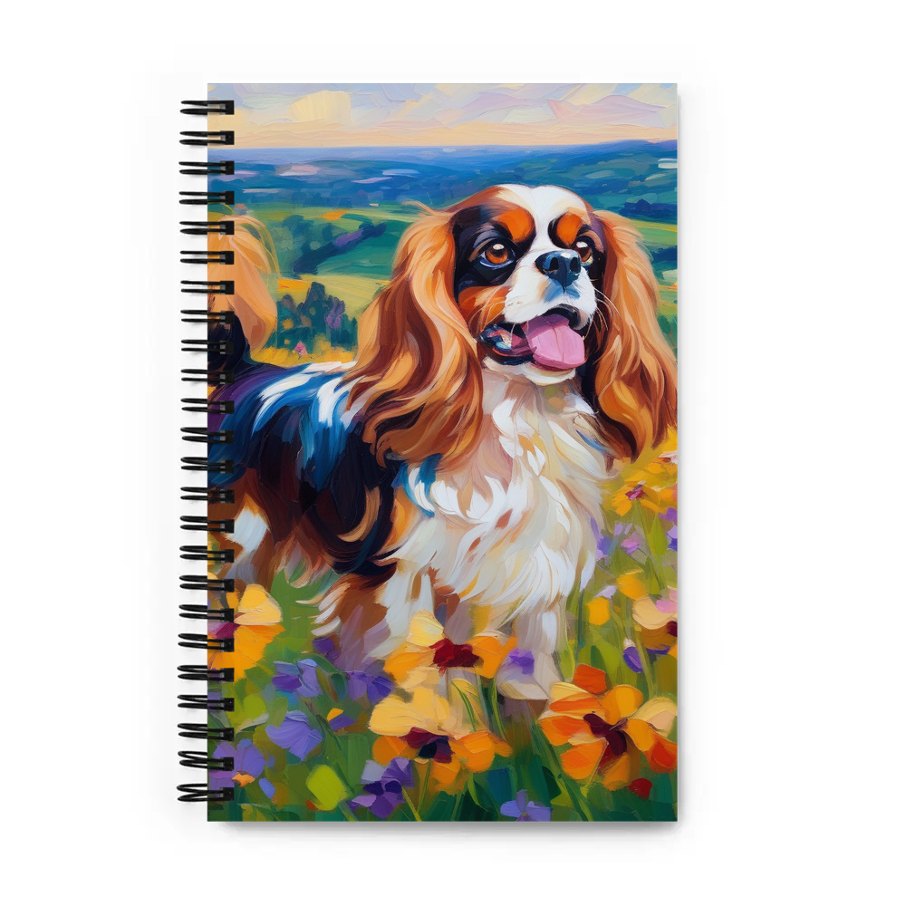 PugMug Custom Cavalier King Charles Spaniel Spiral Notebook