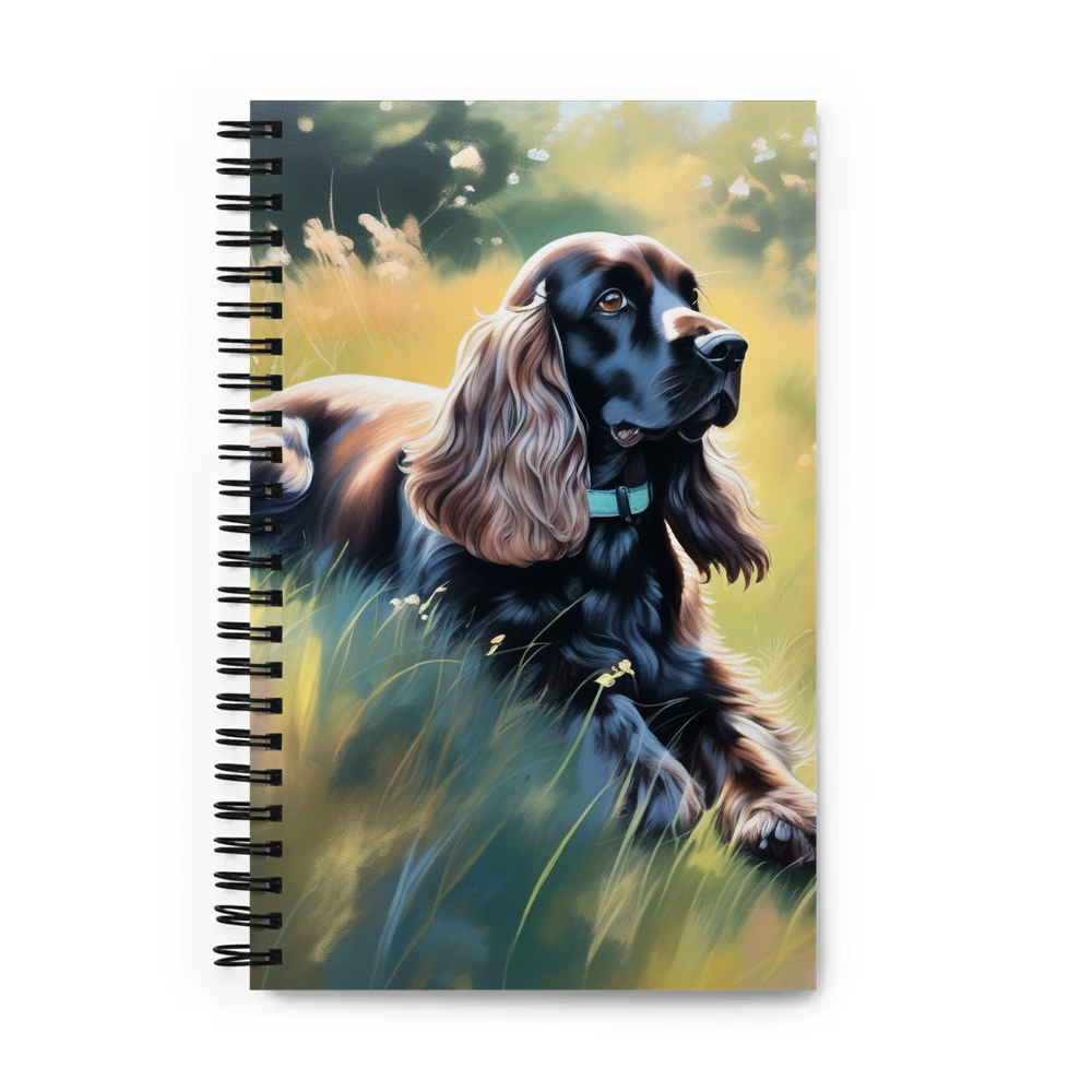PugMug Custom Cocker Spaniel Spiral Notebook