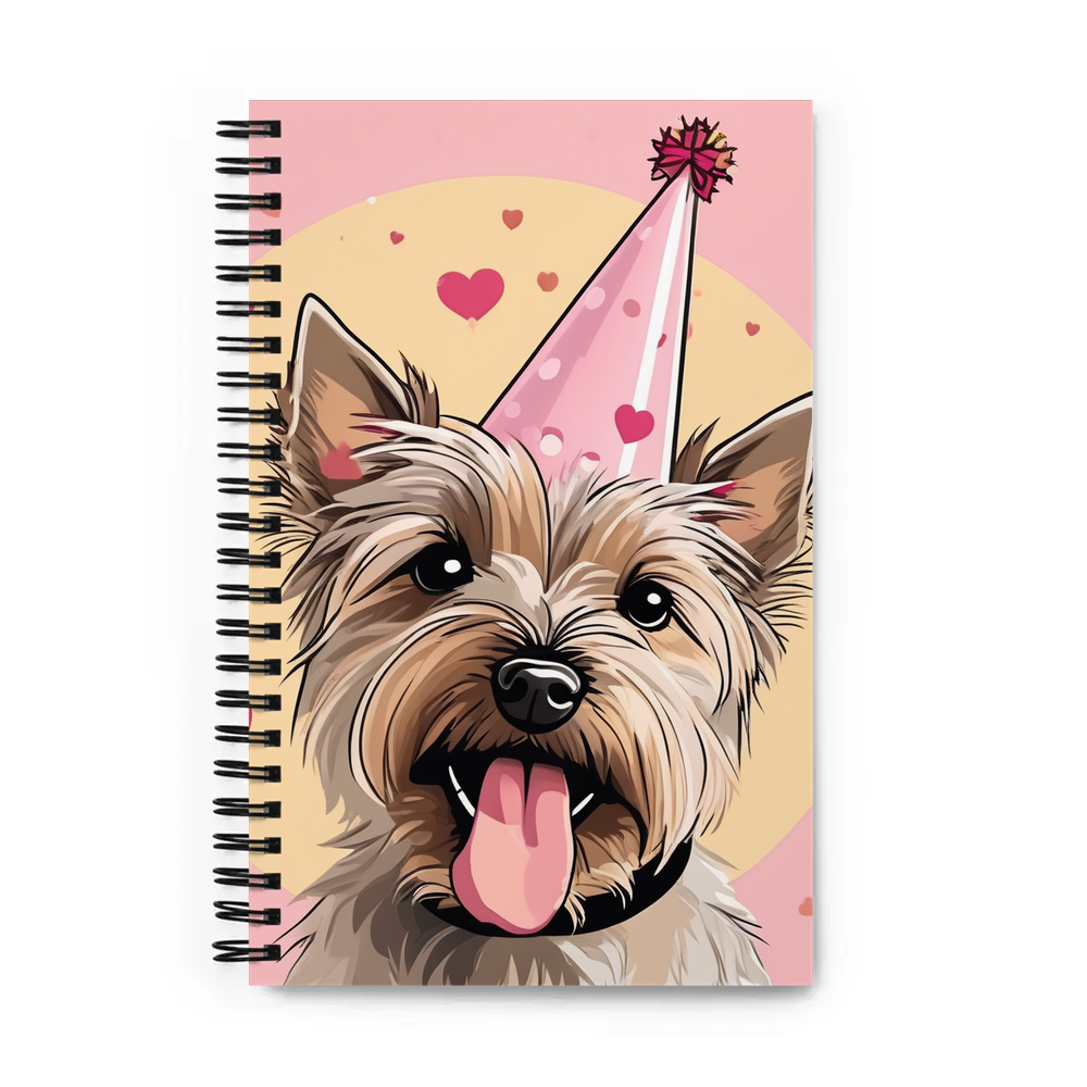 PugMug Custom Cairn Terrier Spiral Notebook