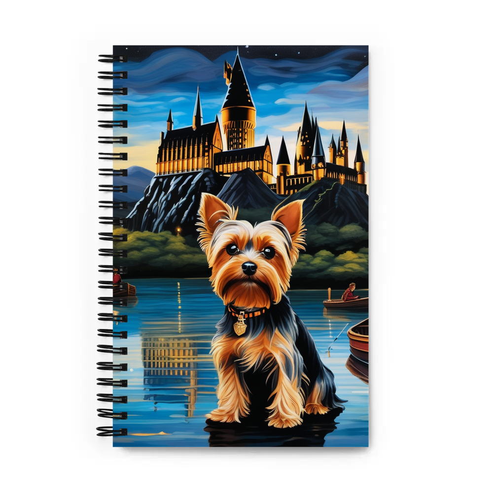 PugMug Custom Yorkshire Terrier Spiral Notebook