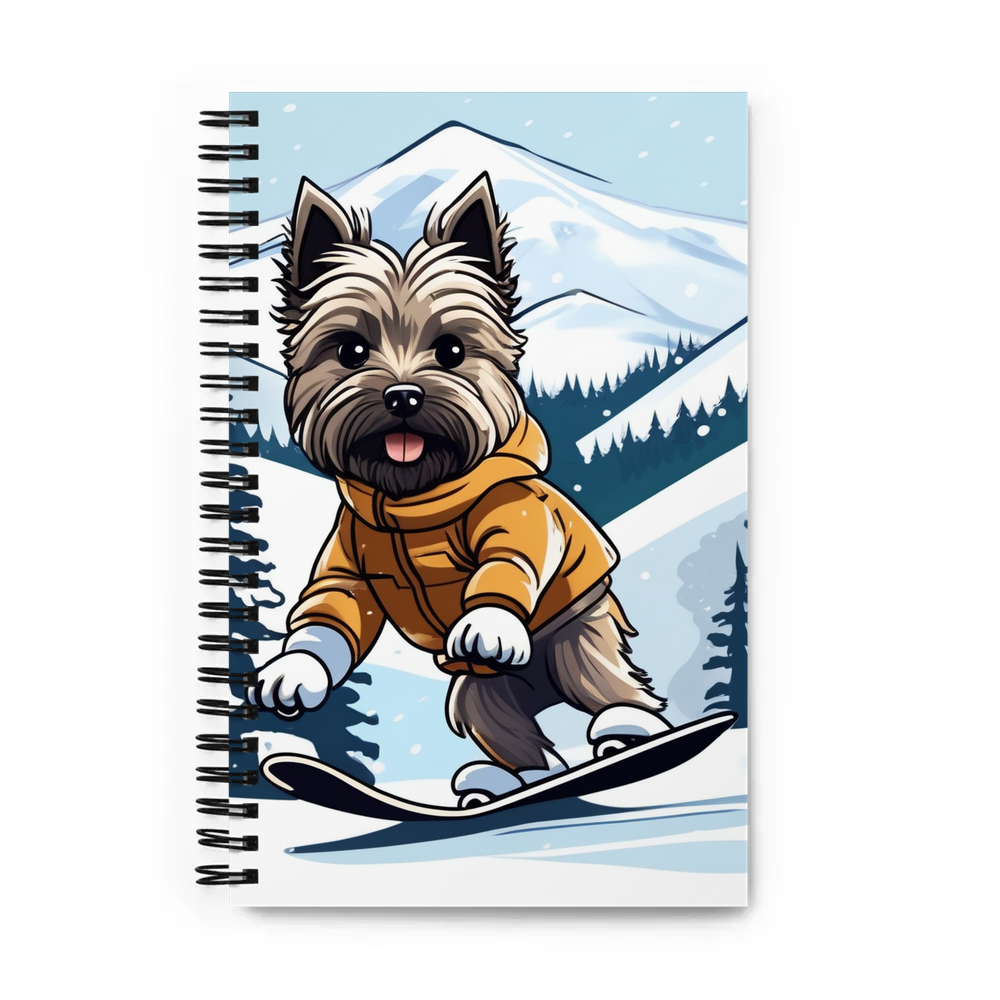 PugMug Custom Cairn Terrier Spiral Notebook