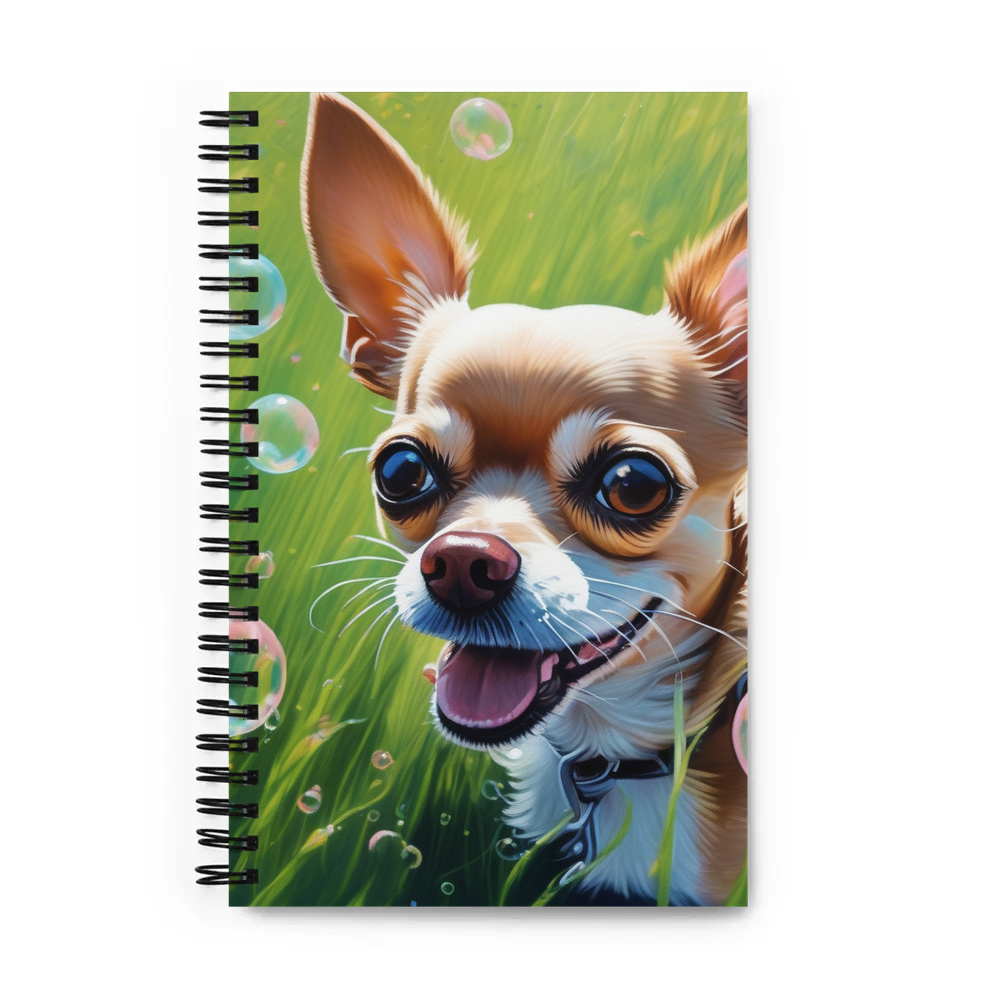 PugMug Custom Chihuahua Spiral Notebook