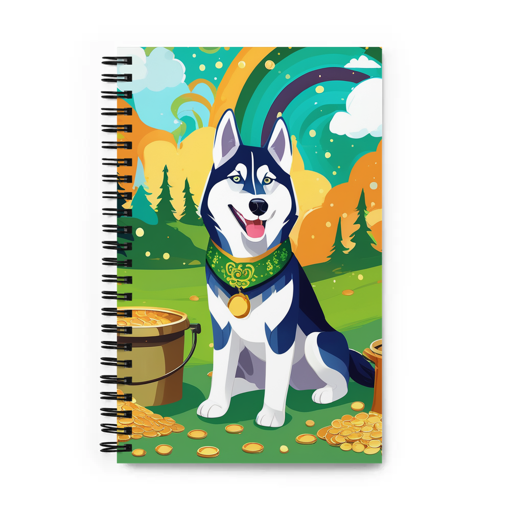 PugMug Custom Siberian Husky Spiral Notebook
