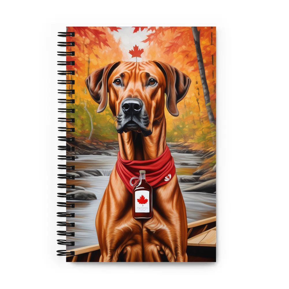 PugMug Custom Rhodesian Ridgeback Spiral Notebook