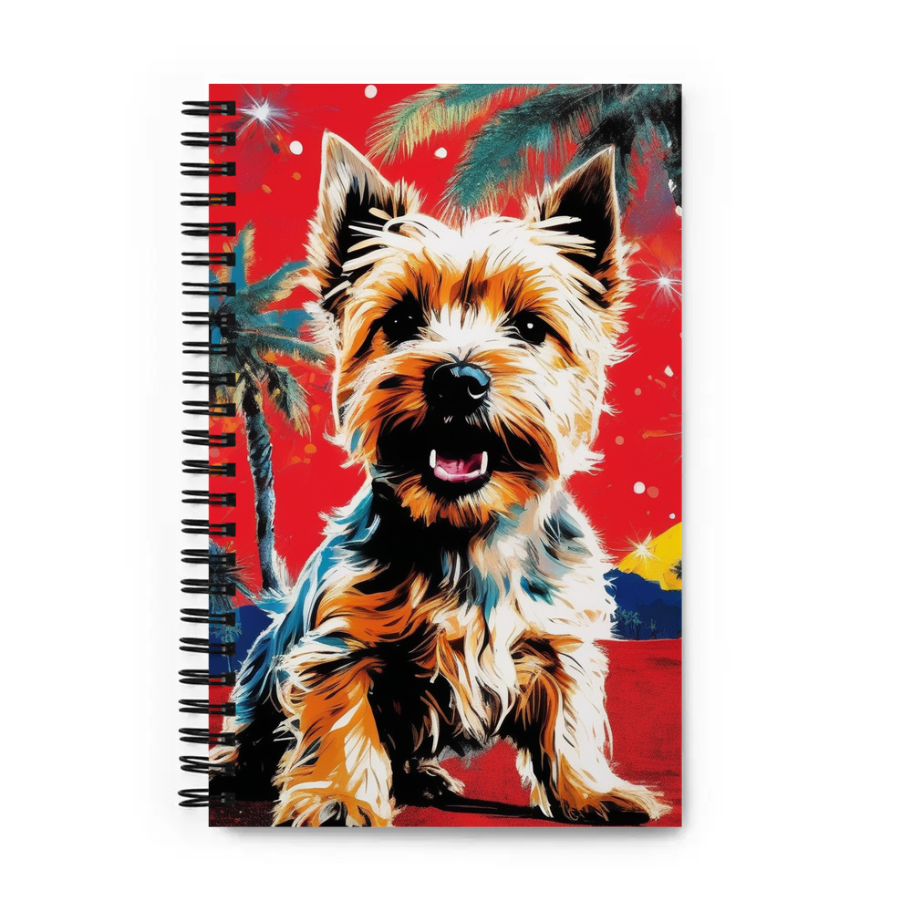 PugMug Custom Cairn Terrier Spiral Notebook