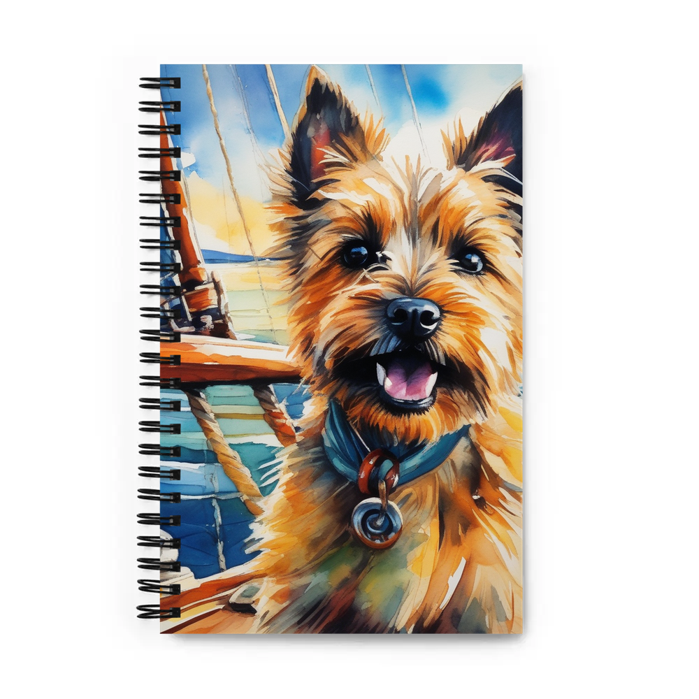 PugMug Custom Cairn Terrier Spiral Notebook