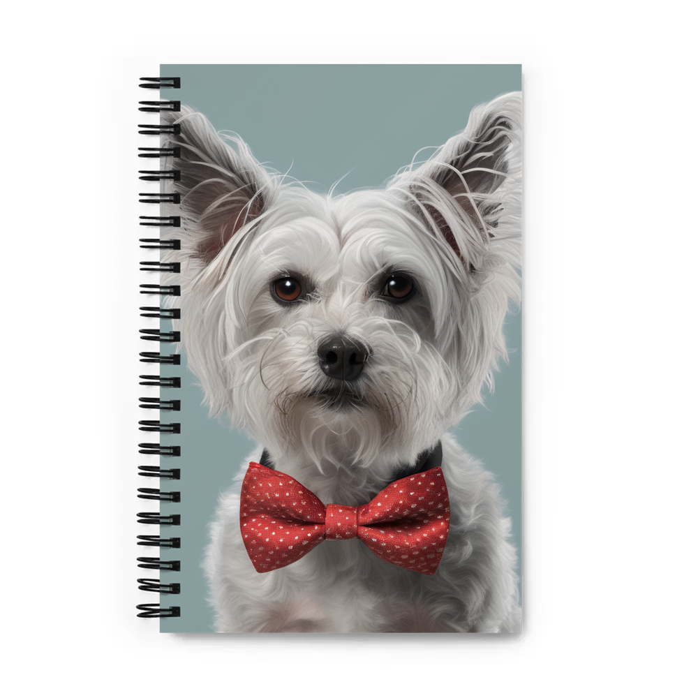 PugMug Custom Leo Spiral Notebook