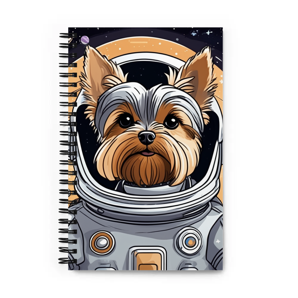 PugMug Custom Yorkshire Terrier Spiral Notebook
