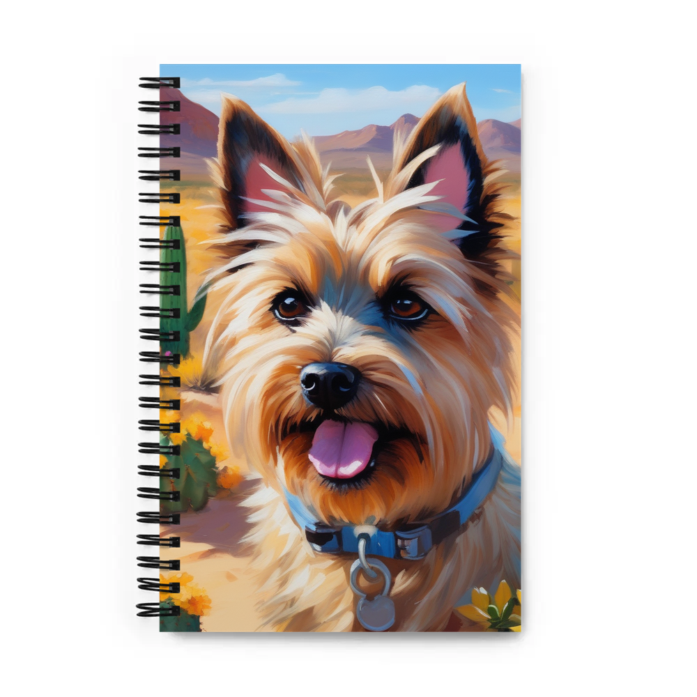 PugMug Custom Cairn Terrier Spiral Notebook
