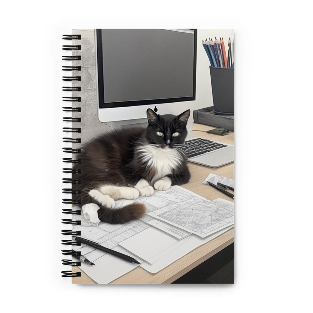 PugMug Custom Peerie Spiral Notebook