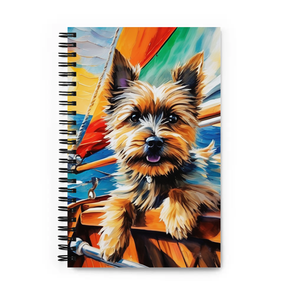 PugMug Custom Cairn Terrier Spiral Notebook