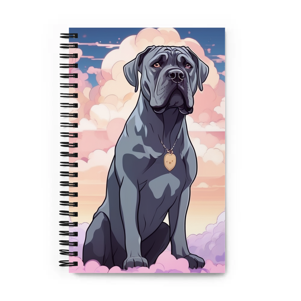 PugMug Custom Cane Corso Spiral Notebook