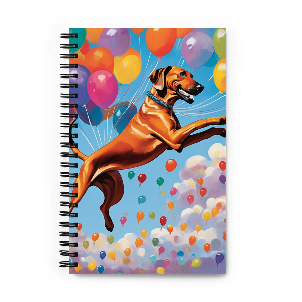 PugMug Custom Rhodesian Ridgeback Spiral Notebook