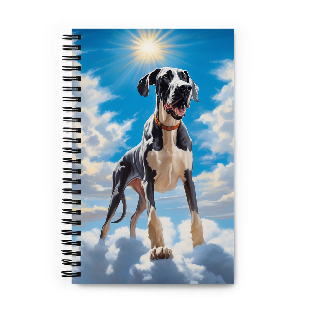 PugMug Custom Great Dane Spiral Notebook