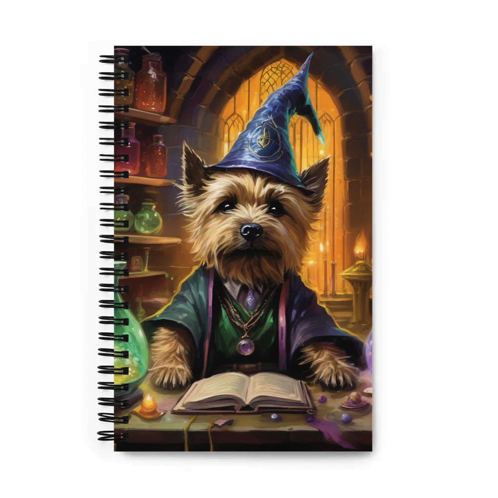PugMug Custom Cairn Terrier Spiral Notebook