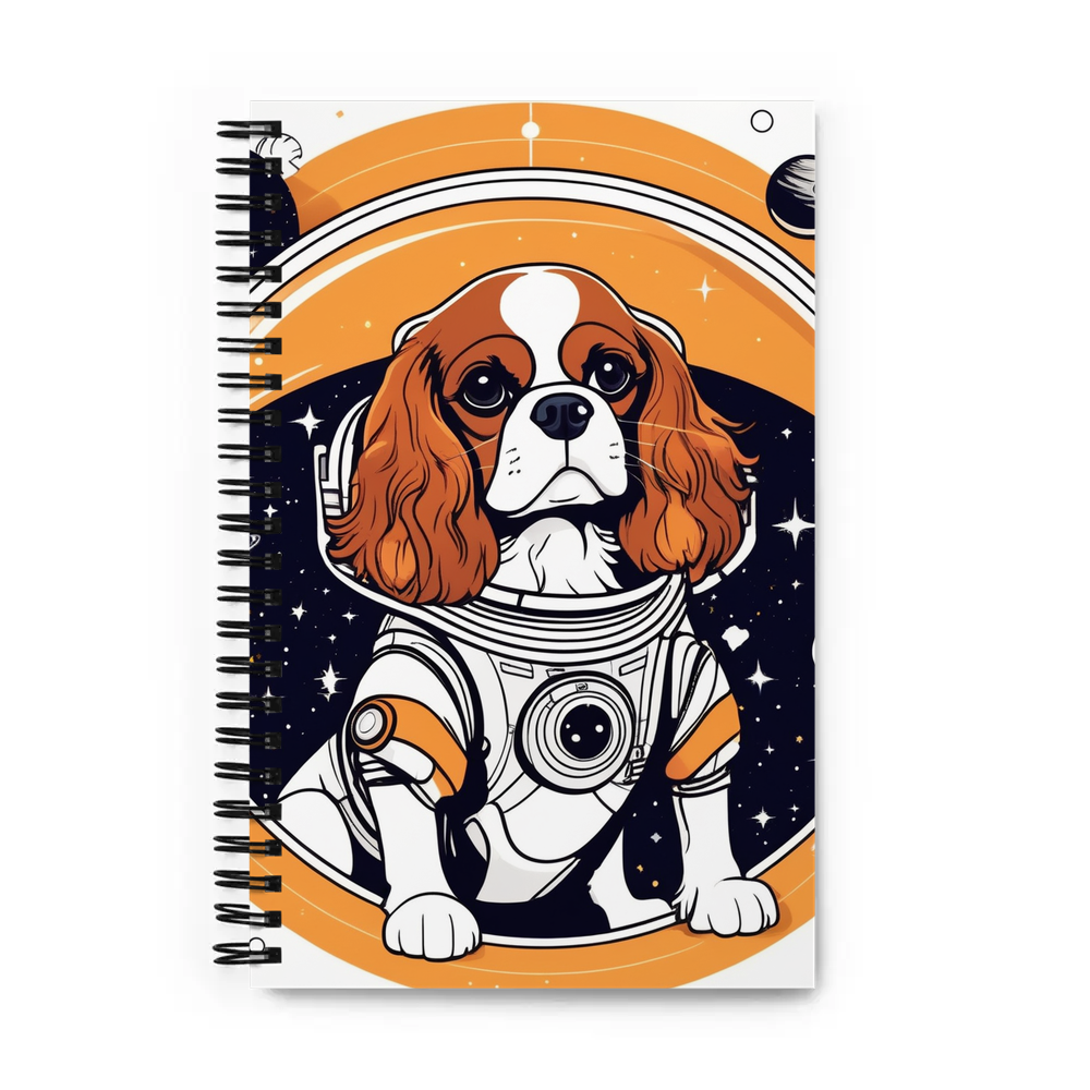 PugMug Custom Cavalier King Charles Spaniel Spiral Notebook