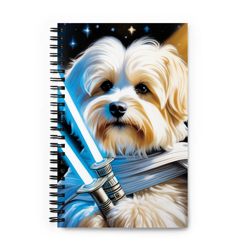 PugMug Custom White Havanese Dog Spiral Notebook