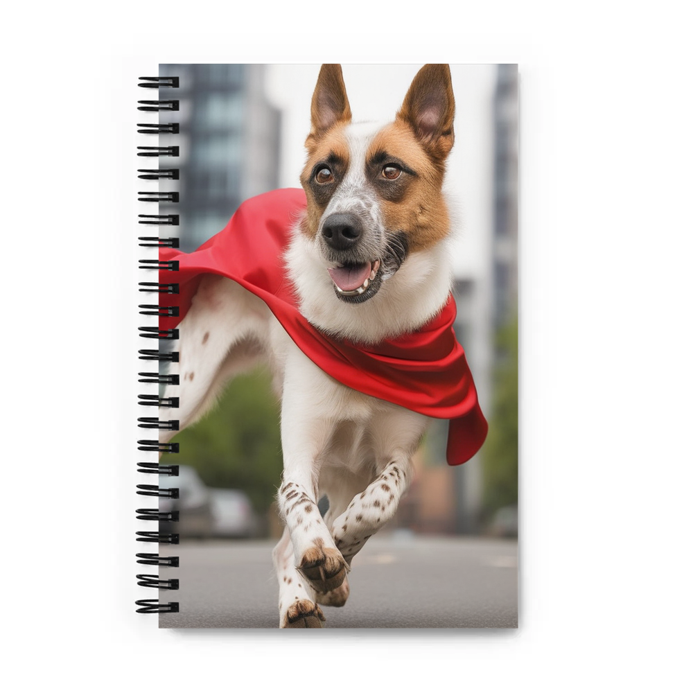 PugMug Custom Hazim Spiral Notebook