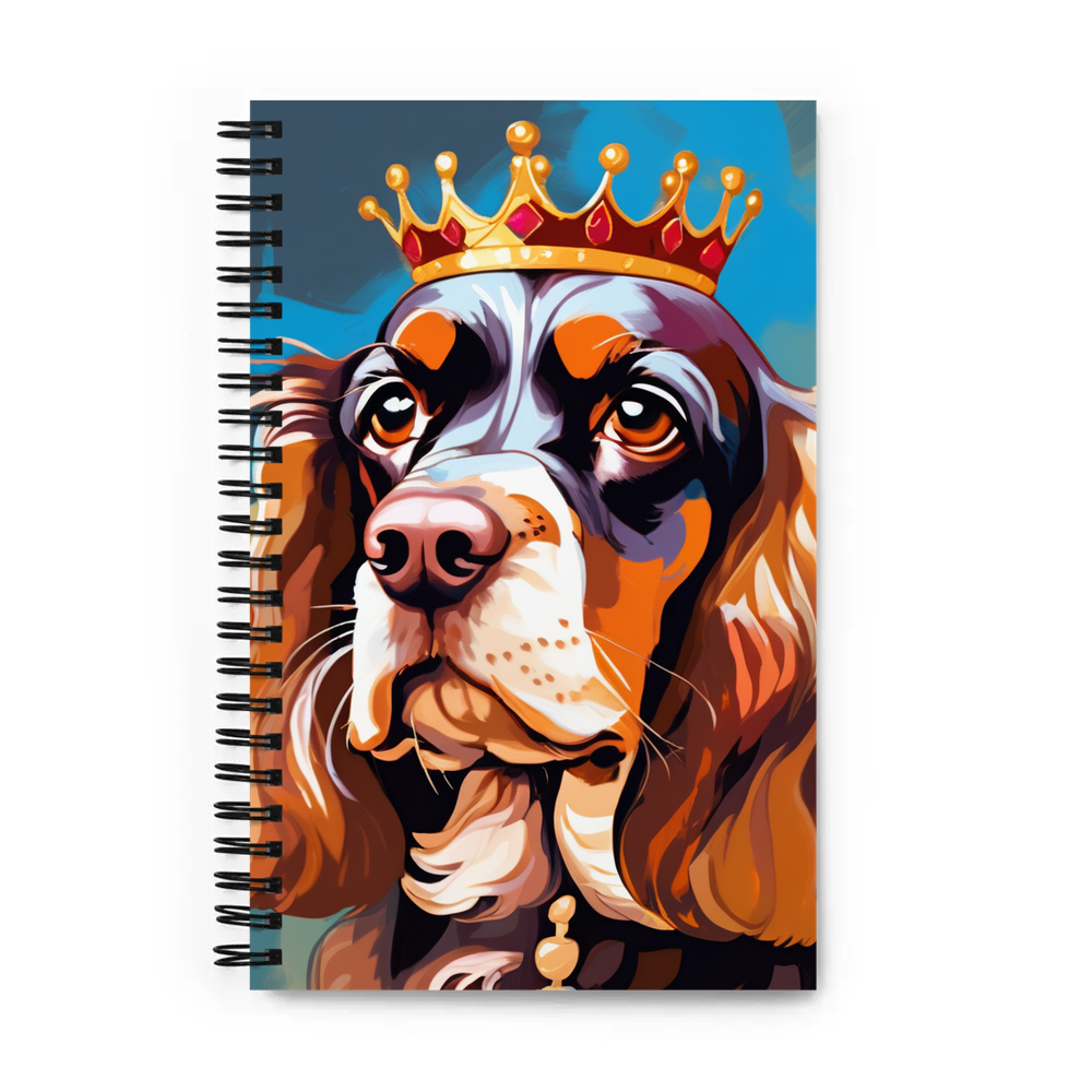 PugMug Custom English Cocker Spaniel Spiral Notebook