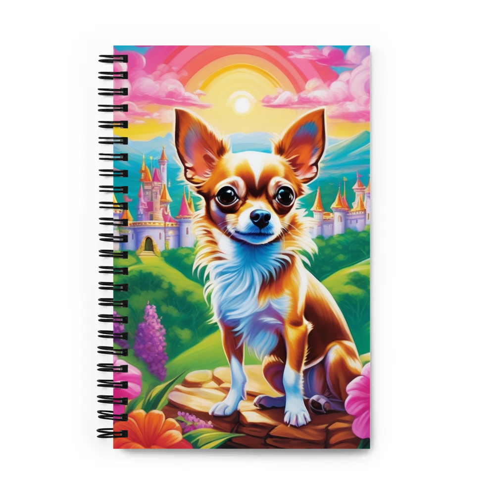 PugMug Custom Chihuahua Spiral Notebook