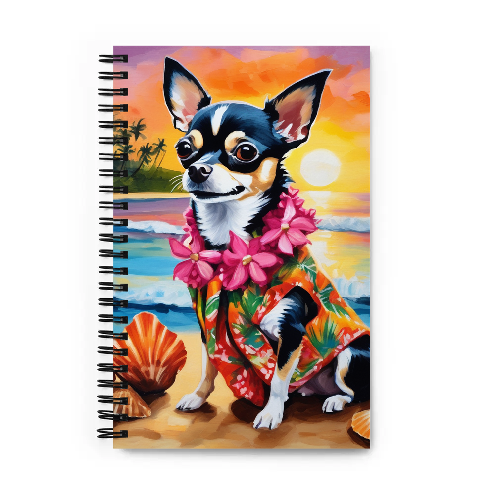 PugMug Custom Chihuahua Spiral Notebook