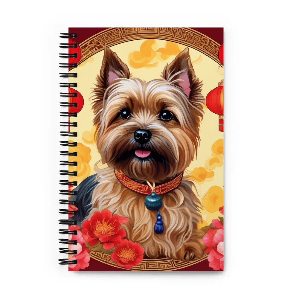 PugMug Custom Cairn Terrier Spiral Notebook