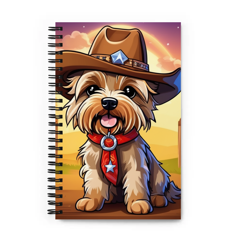 PugMug Custom Cairn Terrier Spiral Notebook