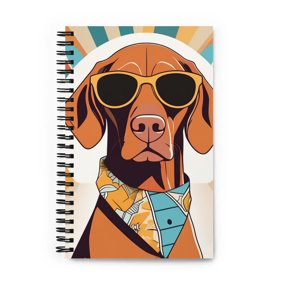 PugMug Custom Vizsla Spiral Notebook