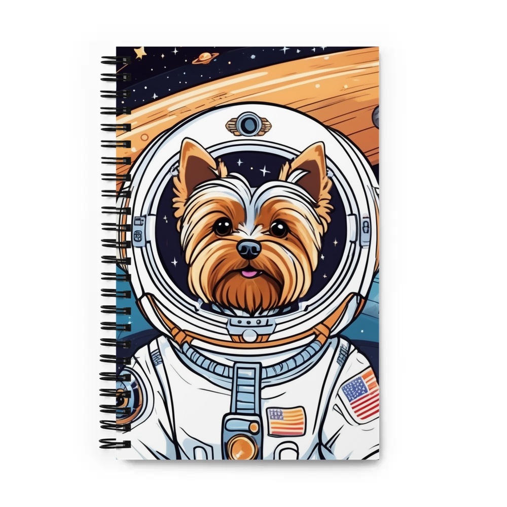 PugMug Custom Yorkshire Terrier Spiral Notebook