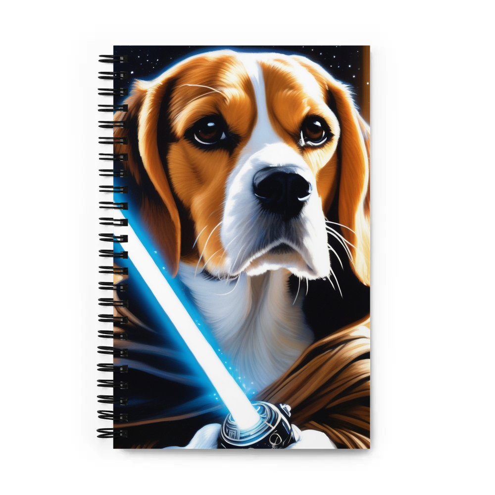 PugMug Custom Beagle Spiral Notebook