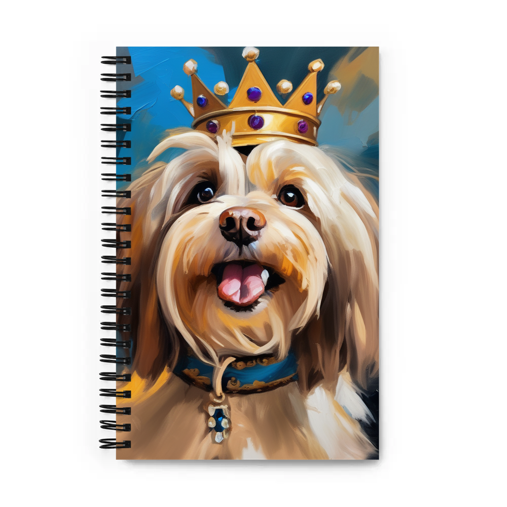 PugMug Custom Tan Havanese Dog Spiral Notebook