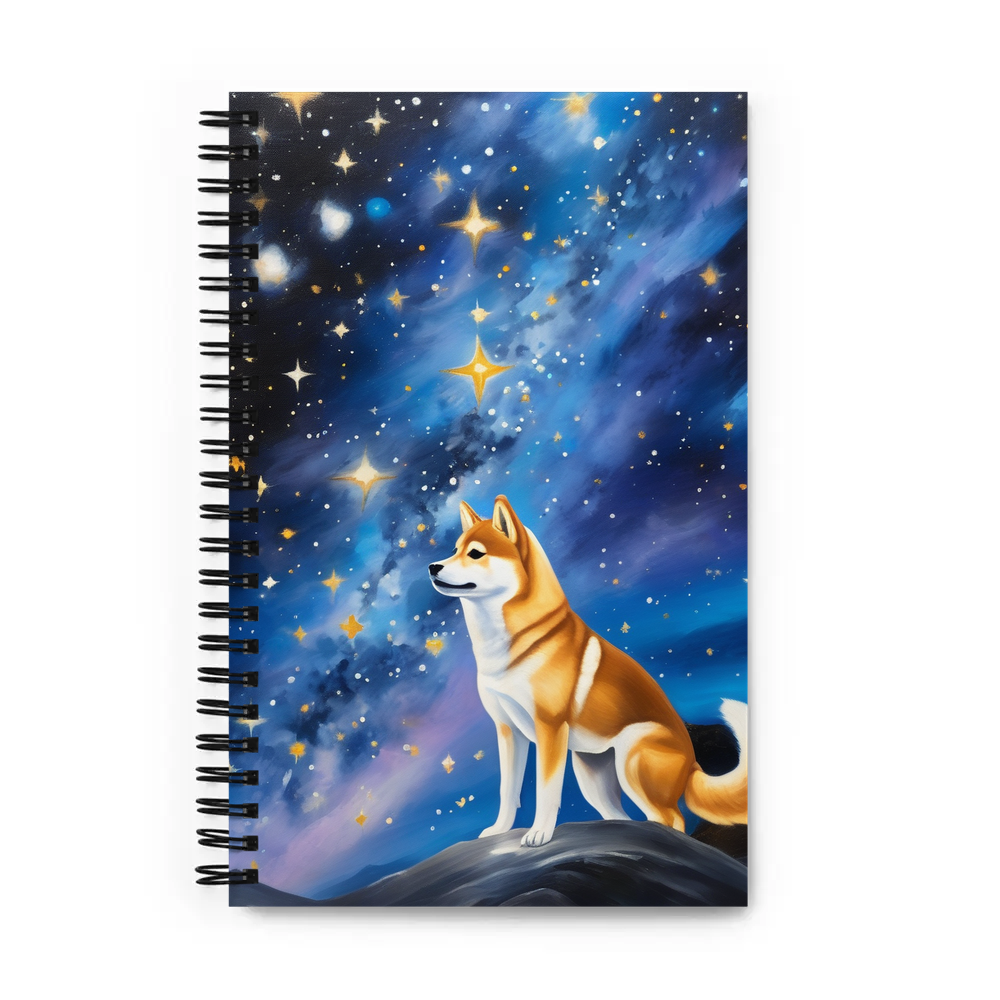 PugMug Custom Shiba Inu Spiral Notebook