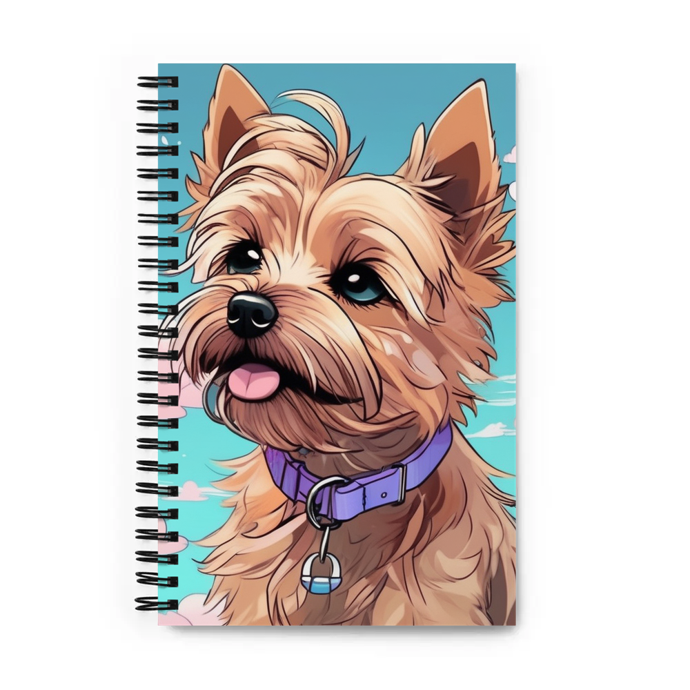 PugMug Custom Cairn Terrier Spiral Notebook