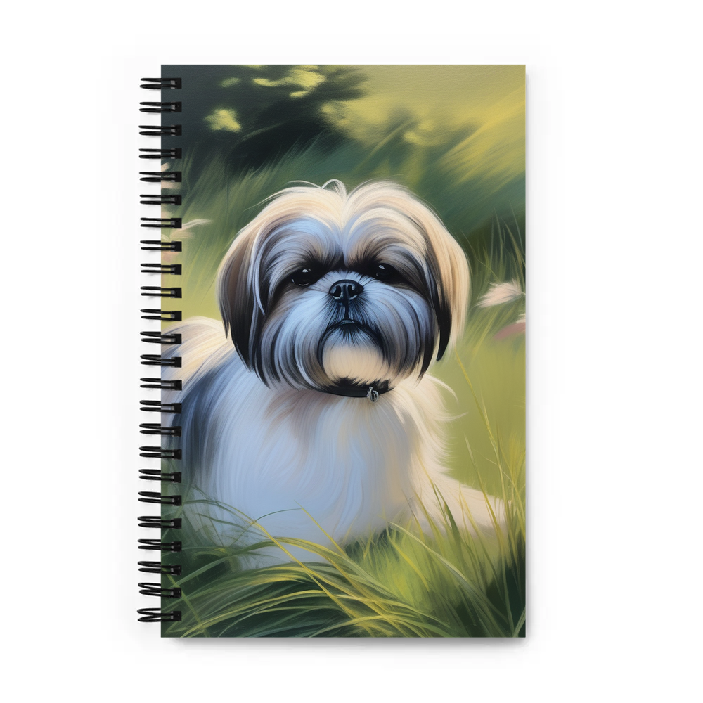 PugMug Custom Shih Tzu Spiral Notebook